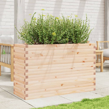 Plantenbak 110x40x68,5 cm massief grenenhout - AllerleiShop