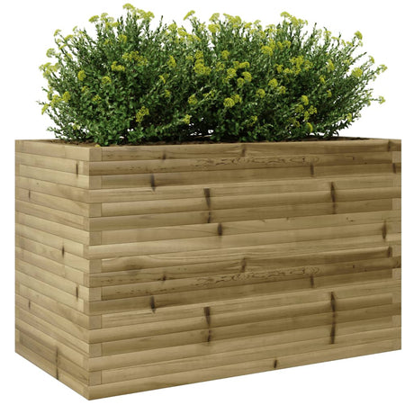 Plantenbak 110x60x68,5 cm geïmpregneerd grenenhout - AllerleiShop