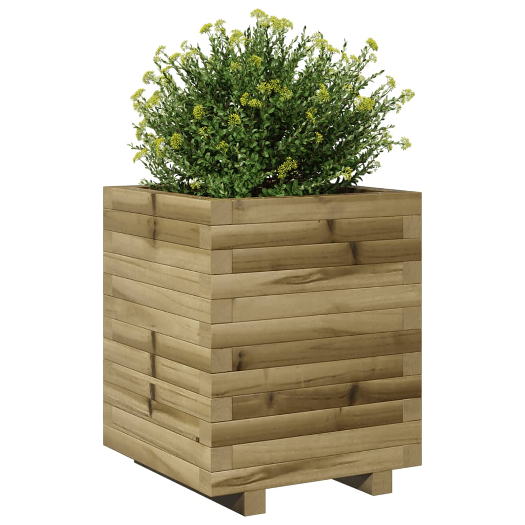 Plantenbak 40x40x49,5 cm geïmpregneerd grenenhout - AllerleiShop