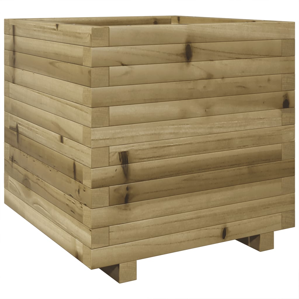 Plantenbak 50x50x49,5 cm geïmpregneerd grenenhout - AllerleiShop