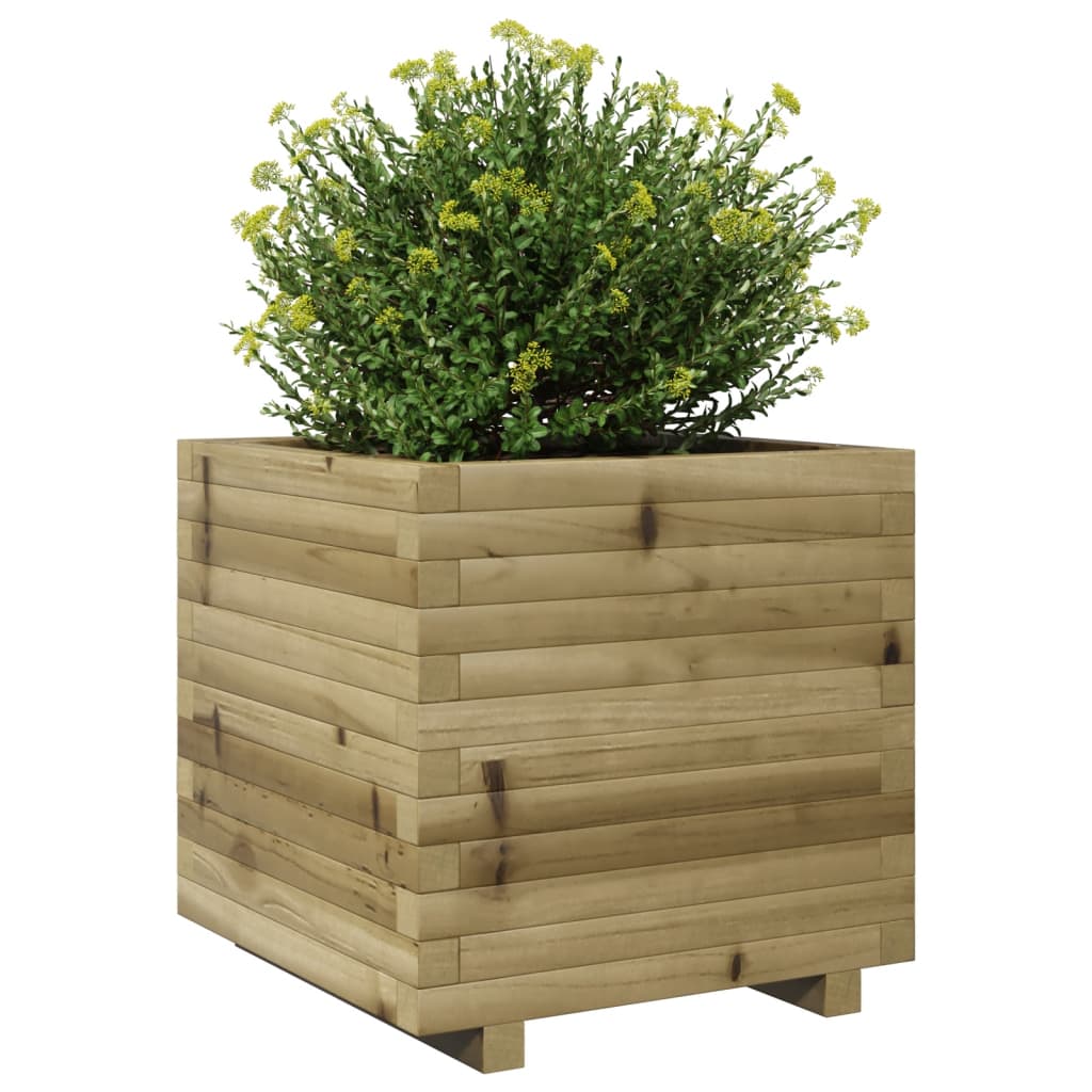 Plantenbak 50x50x49,5 cm geïmpregneerd grenenhout - AllerleiShop