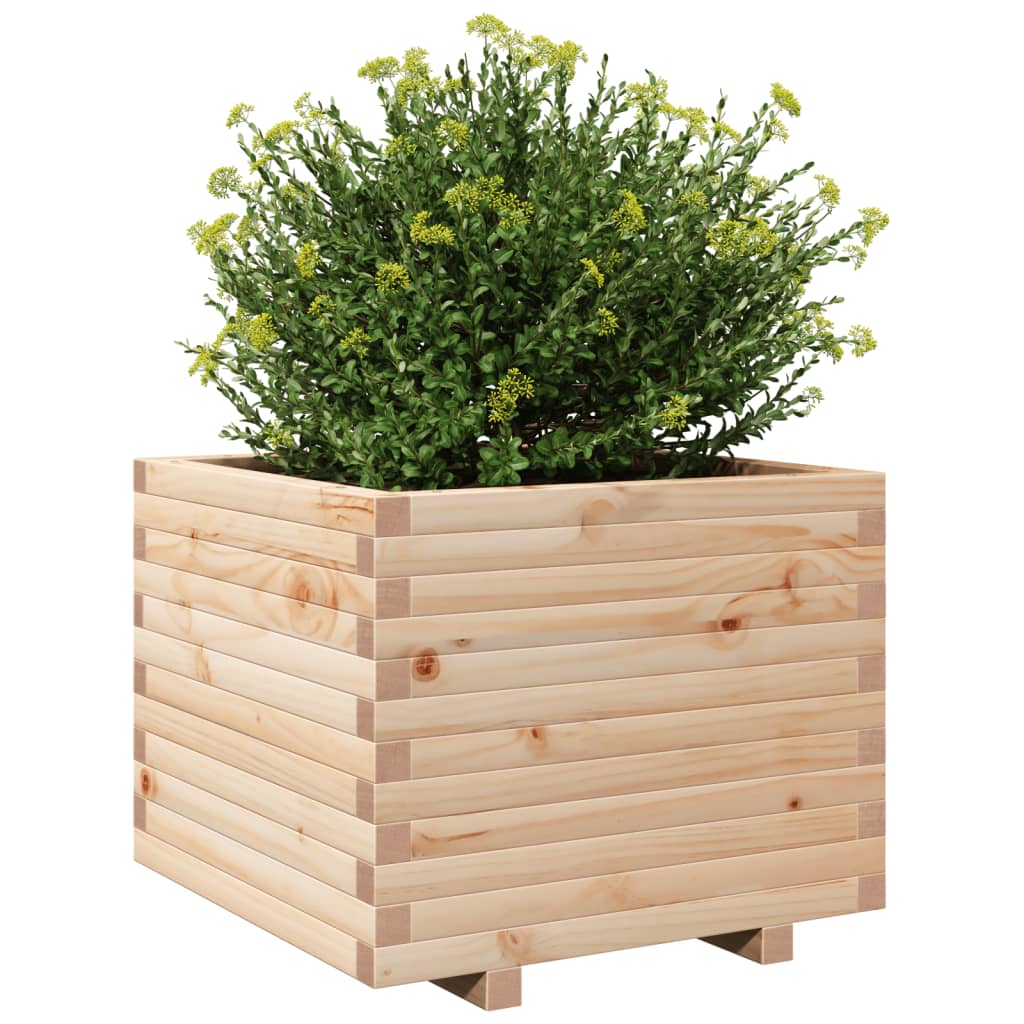 Plantenbak 60x60x49,5 cm massief grenenhout - AllerleiShop