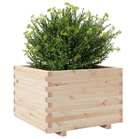 Plantenbak 70x70x49,5 cm massief grenenhout - AllerleiShop