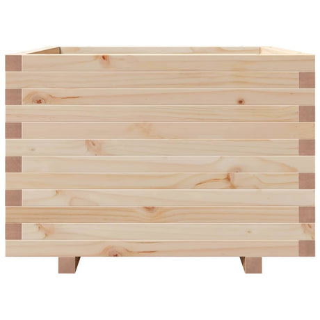 Plantenbak 70x70x49,5 cm massief grenenhout - AllerleiShop