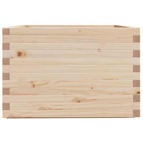 Plantenbak 70x70x49,5 cm massief grenenhout - AllerleiShop