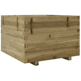 Plantenbak 70x70x49,5 cm geïmpregneerd grenenhout - AllerleiShop