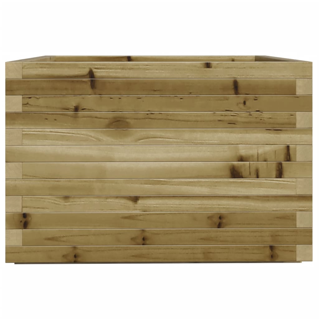 Plantenbak 70x70x49,5 cm geïmpregneerd grenenhout - AllerleiShop