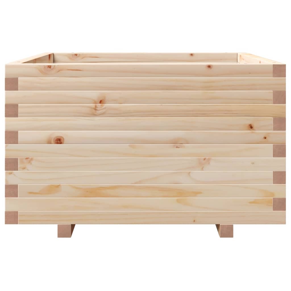 Plantenbak 80x80x49,5 cm massief grenenhout - AllerleiShop