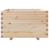 Plantenbak 80x80x49,5 cm massief grenenhout - AllerleiShop