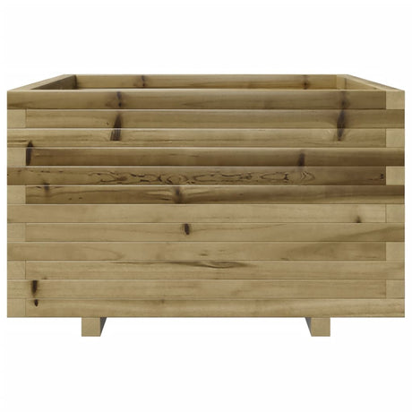 Plantenbak 80x80x49,5 cm geïmpregneerd grenenhout - AllerleiShop