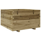 Plantenbak 80x80x49,5 cm geïmpregneerd grenenhout - AllerleiShop