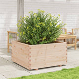 Plantenbak 90x90x49,5 cm massief grenenhout - AllerleiShop