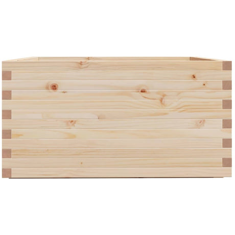 Plantenbak 90x90x49,5 cm massief grenenhout - AllerleiShop