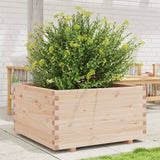 Plantenbak 90x90x49,5 cm massief grenenhout - AllerleiShop