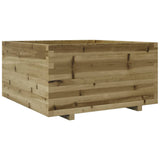 Plantenbak 90x90x49,5 cm geïmpregneerd grenenhout - AllerleiShop