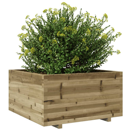 Plantenbak 90x90x49,5 cm geïmpregneerd grenenhout - AllerleiShop