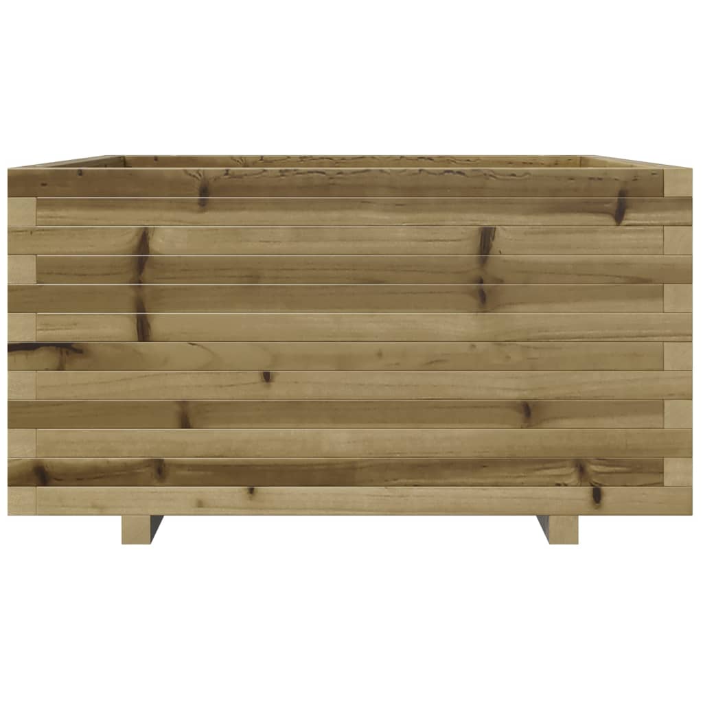 Plantenbak 90x90x49,5 cm geïmpregneerd grenenhout - AllerleiShop