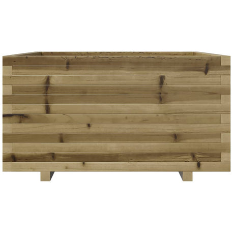 Plantenbak 90x90x49,5 cm geïmpregneerd grenenhout - AllerleiShop