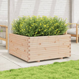 Plantenbak 100x100x49,5 cm massief grenenhout - AllerleiShop