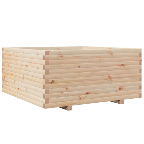 Plantenbak 100x100x49,5 cm massief grenenhout - AllerleiShop