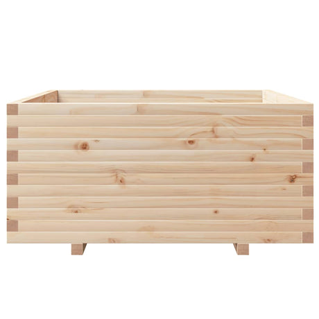 Plantenbak 100x100x49,5 cm massief grenenhout - AllerleiShop