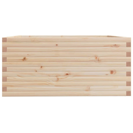 Plantenbak 100x100x49,5 cm massief grenenhout - AllerleiShop