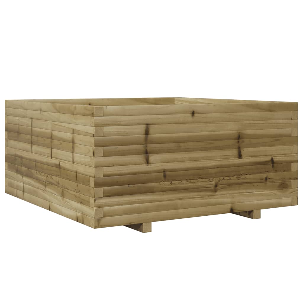 Plantenbak 100x100x49,5 cm geïmpregneerd grenenhout - AllerleiShop