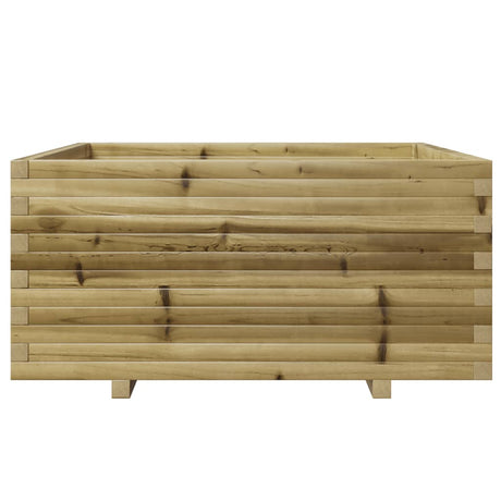 Plantenbak 100x100x49,5 cm geïmpregneerd grenenhout - AllerleiShop