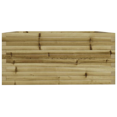 Plantenbak 100x100x49,5 cm geïmpregneerd grenenhout - AllerleiShop