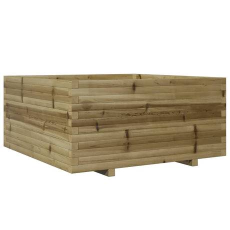 Plantenbak 100x100x49,5 cm geïmpregneerd grenenhout - AllerleiShop