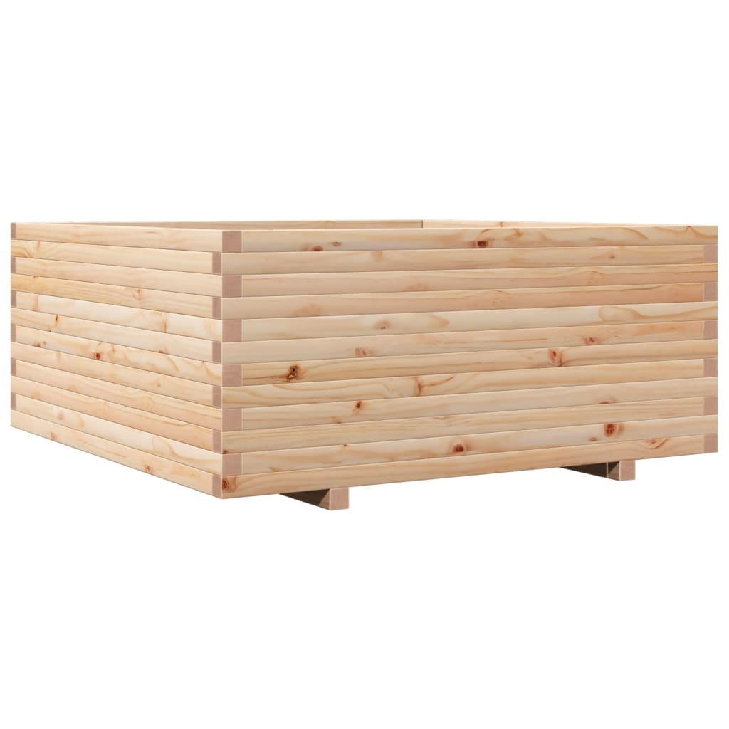 Plantenbak 110x110x49,5 cm massief grenenhout - AllerleiShop