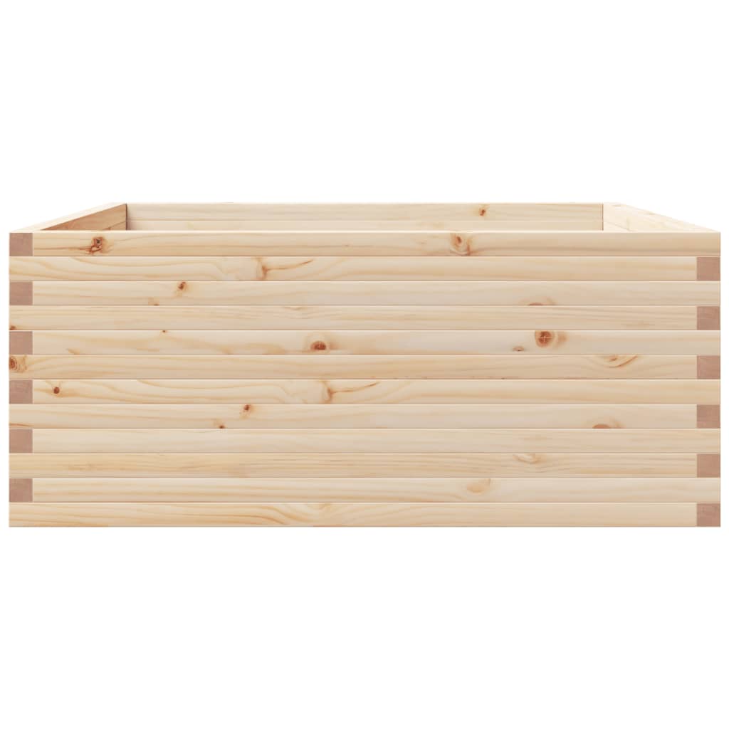 Plantenbak 110x110x49,5 cm massief grenenhout - AllerleiShop