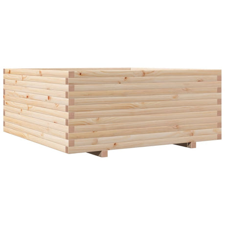 Plantenbak 110x110x49,5 cm massief grenenhout - AllerleiShop