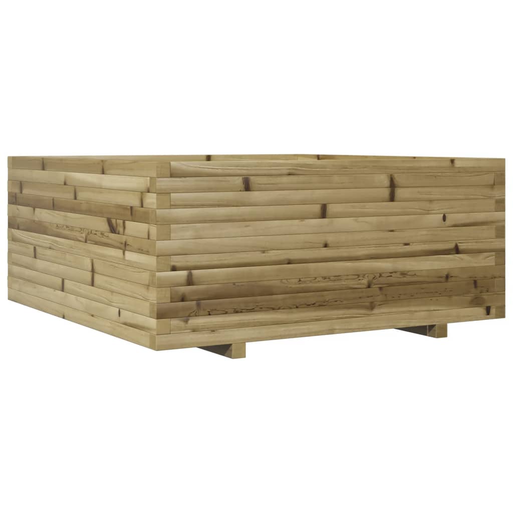 Plantenbak 110x110x49,5 cm geïmpregneerd grenenhout - AllerleiShop