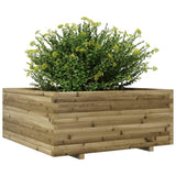 Plantenbak 110x110x49,5 cm geïmpregneerd grenenhout - AllerleiShop