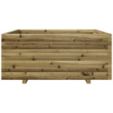 Plantenbak 110x110x49,5 cm geïmpregneerd grenenhout - AllerleiShop