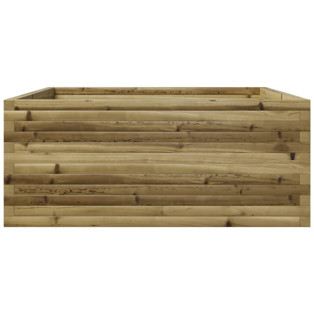 Plantenbak 110x110x49,5 cm geïmpregneerd grenenhout - AllerleiShop