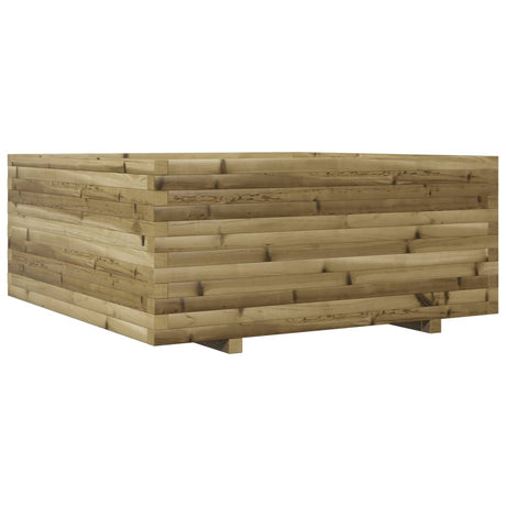 Plantenbak 110x110x49,5 cm geïmpregneerd grenenhout - AllerleiShop