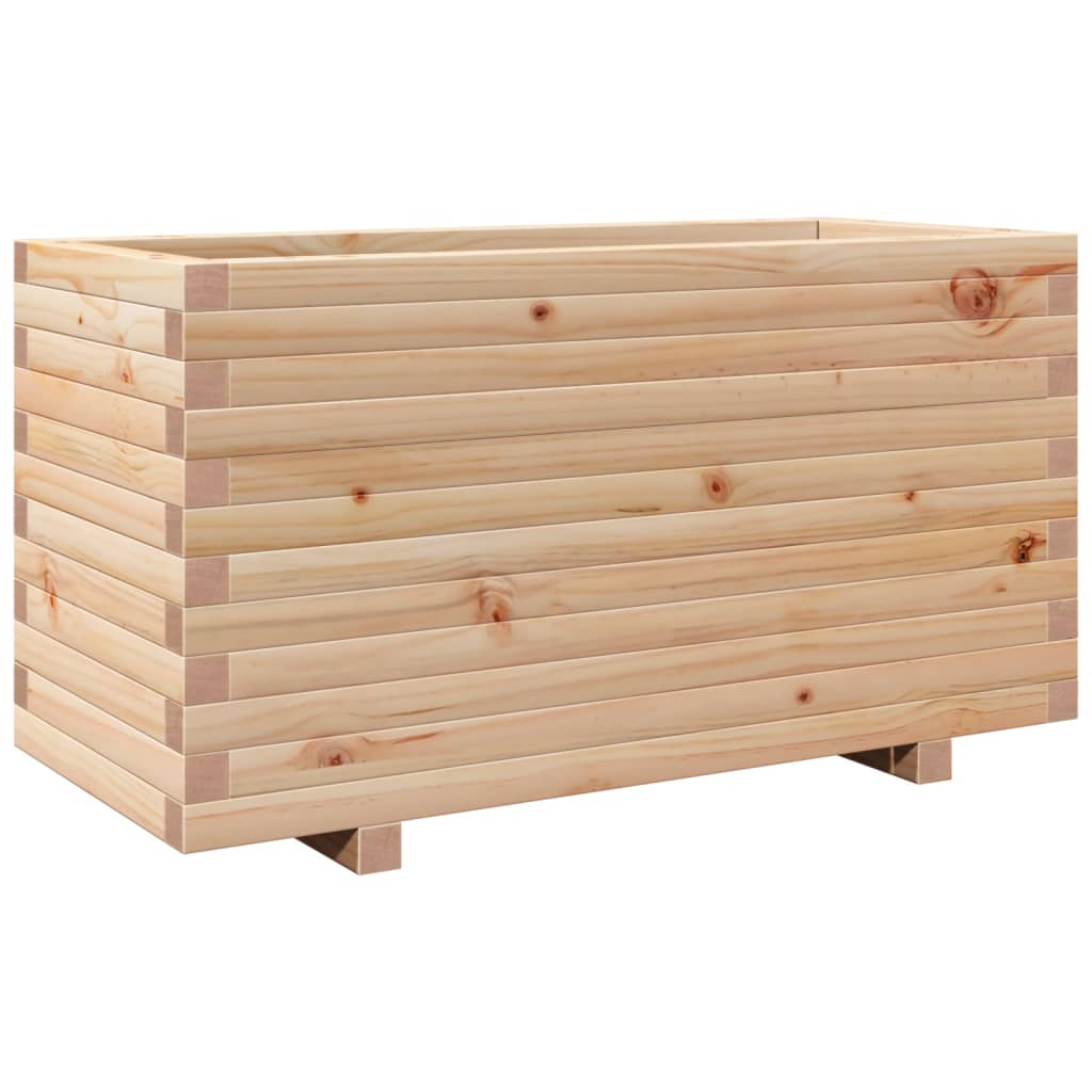 Plantenbak 90x40x49,5 cm massief grenenhout - AllerleiShop