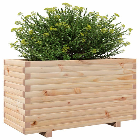 Plantenbak 90x40x49,5 cm massief grenenhout - AllerleiShop