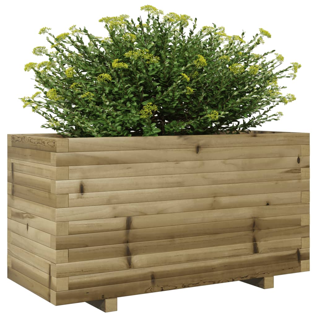 Plantenbak 90x40x49,5 cm geïmpregneerd grenenhout - AllerleiShop