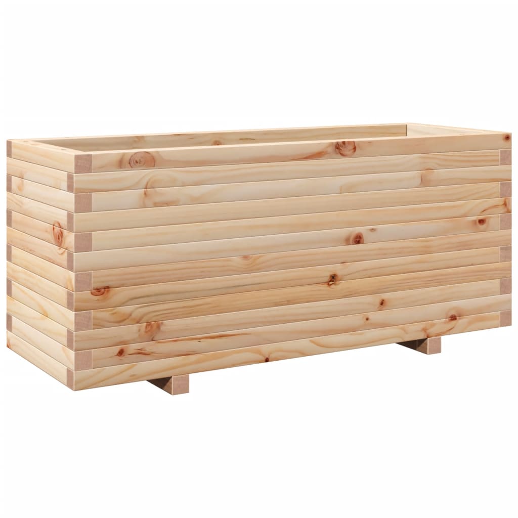 Plantenbak 110x40x49,5 cm massief grenenhout - AllerleiShop