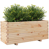 Plantenbak 110x40x49,5 cm massief grenenhout - AllerleiShop