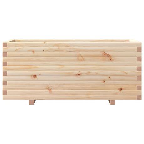 Plantenbak 110x40x49,5 cm massief grenenhout - AllerleiShop