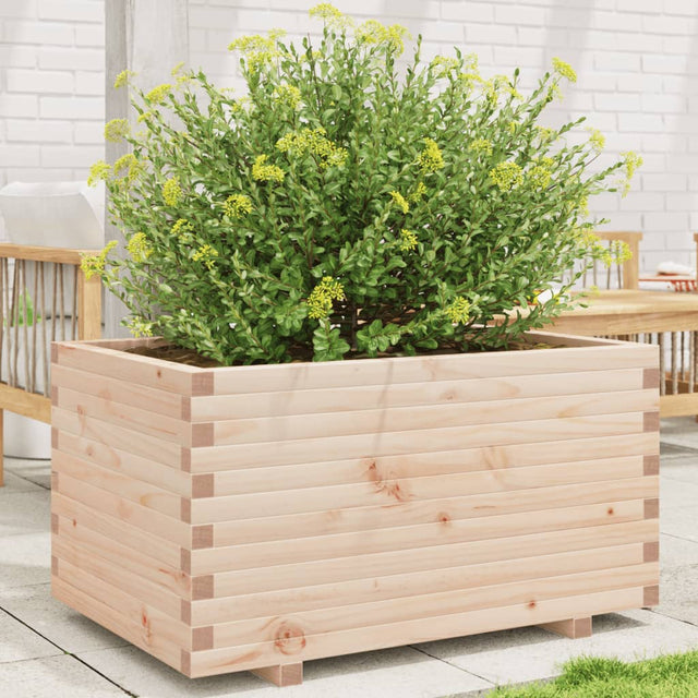 Plantenbak 90x60x49,5 cm massief grenenhout - AllerleiShop