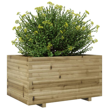 Plantenbak 90x60x49,5 cm geïmpregneerd grenenhout - AllerleiShop