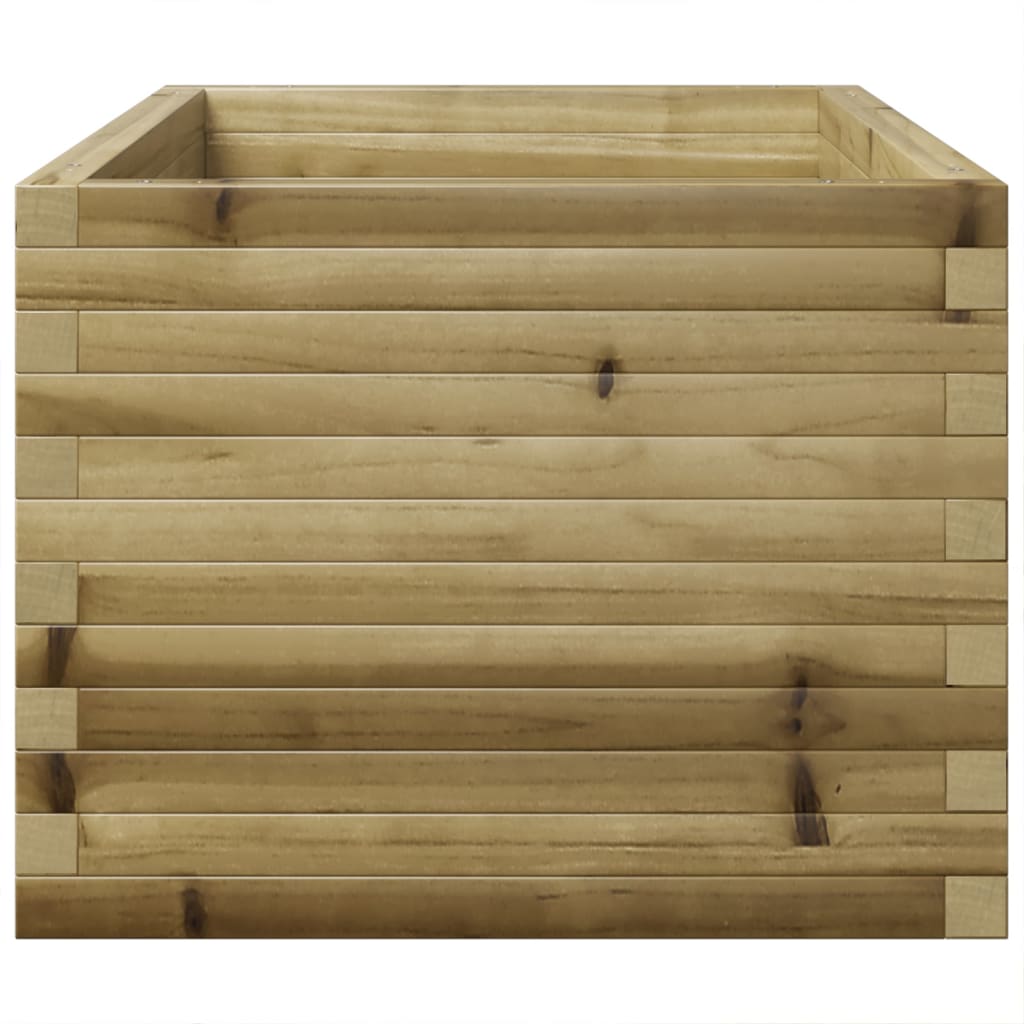 Plantenbak 90x60x49,5 cm geïmpregneerd grenenhout - AllerleiShop