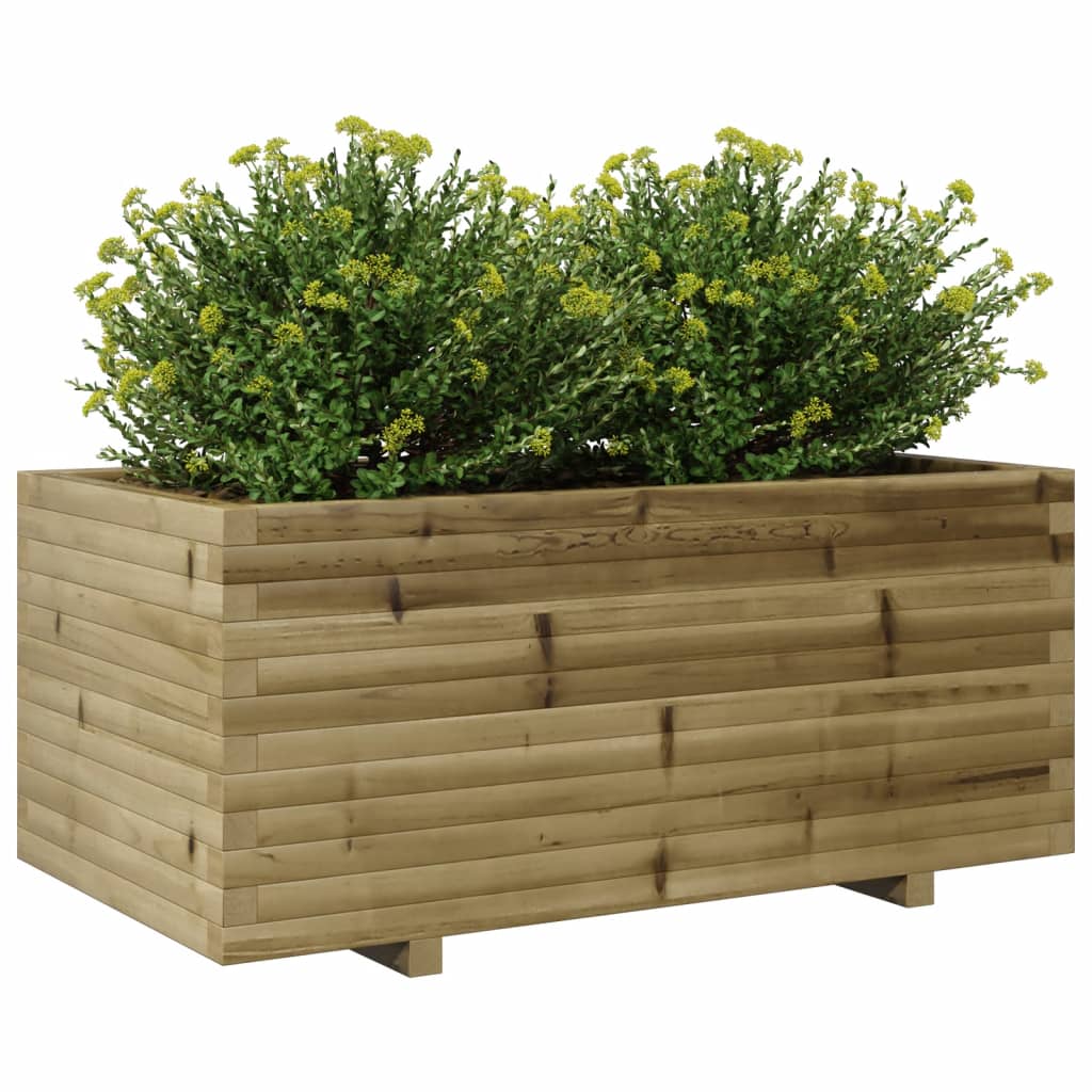 Plantenbak 110x60x49,5 cm geïmpregneerd grenenhout - AllerleiShop