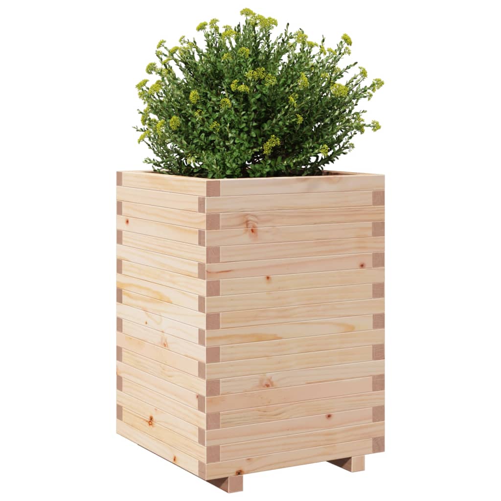 Plantenbak 50x50x72,5 cm massief grenenhout - AllerleiShop