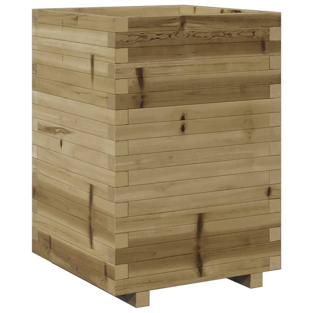 Plantenbak 50x50x72,5 cm geïmpregneerd grenenhout - AllerleiShop